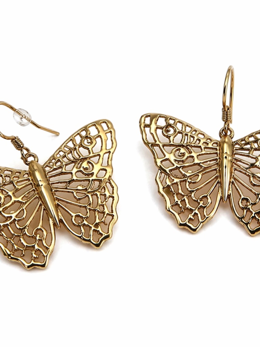 Kendra Scott Gold and Silver Butterfly Filigree Earrings Bundle and Save